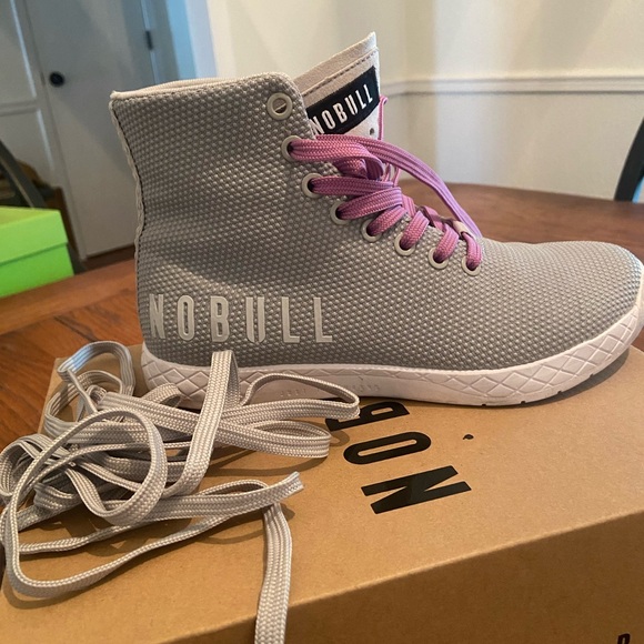 Women’s high top trainer shoes - Picture 2 of 2